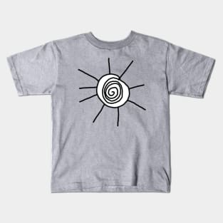 Sunshine Ignorant Doodle Tattoo Design Kids T-Shirt